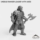 Tabletop Terrain Miniature Undead Ranger Leader