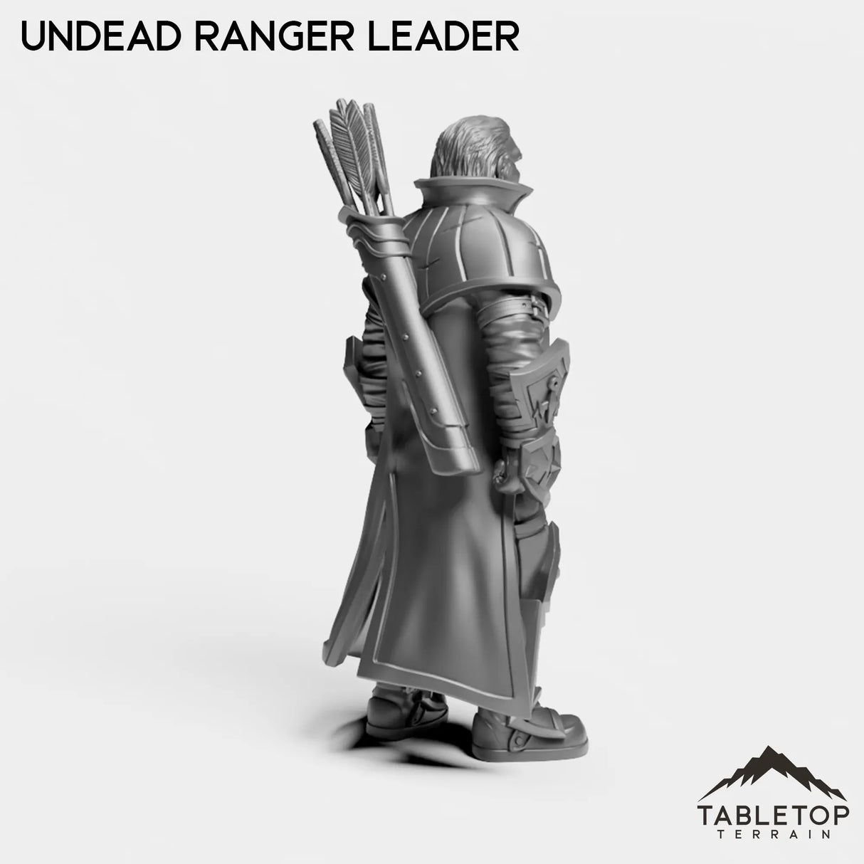Tabletop Terrain Miniature Undead Ranger Leader