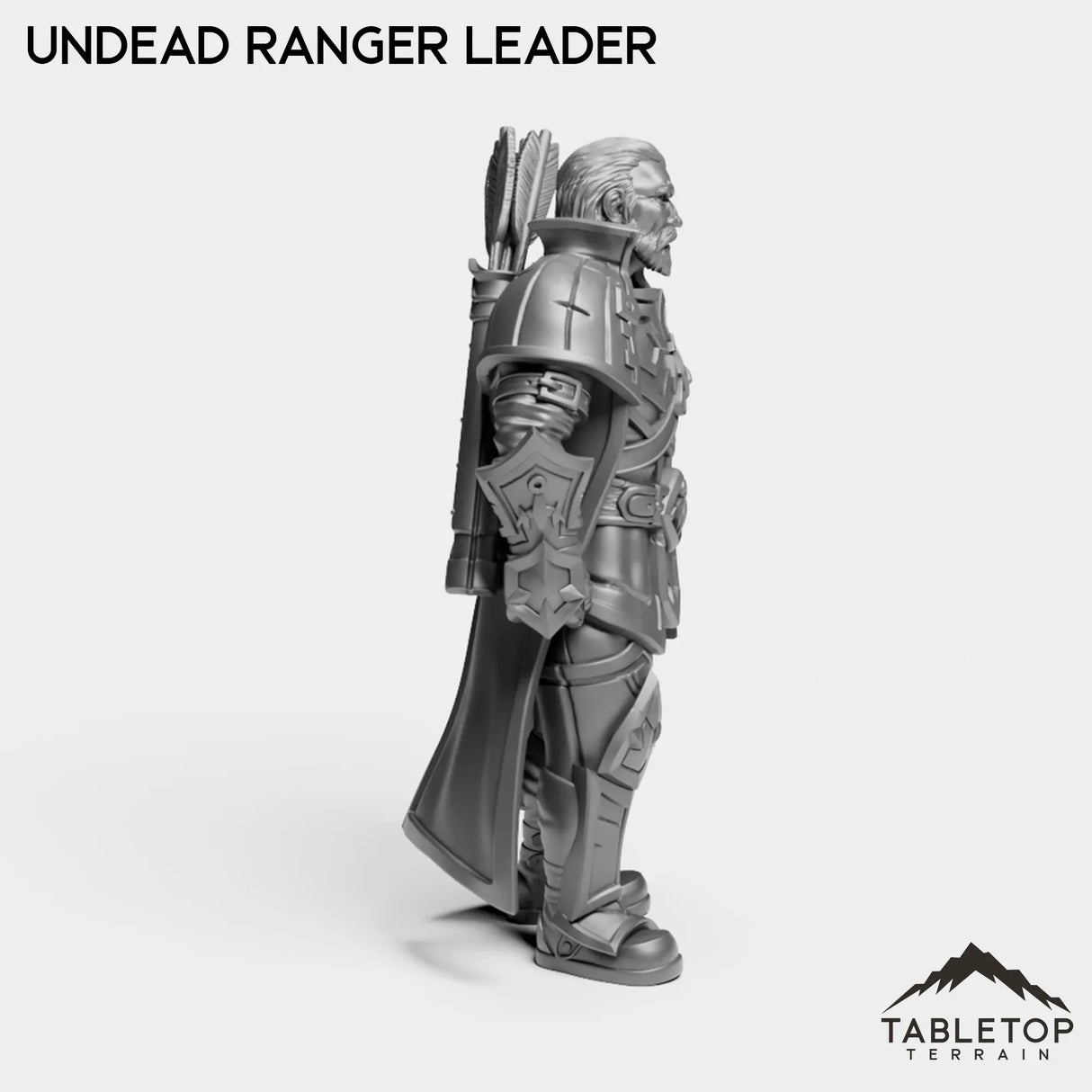 Tabletop Terrain Miniature Undead Ranger Leader