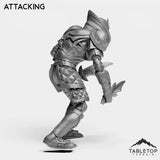 Tabletop Terrain Miniature Undead Rogue Female Tier 1