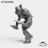 Tabletop Terrain Miniature Undead Rogue Female Tier 1
