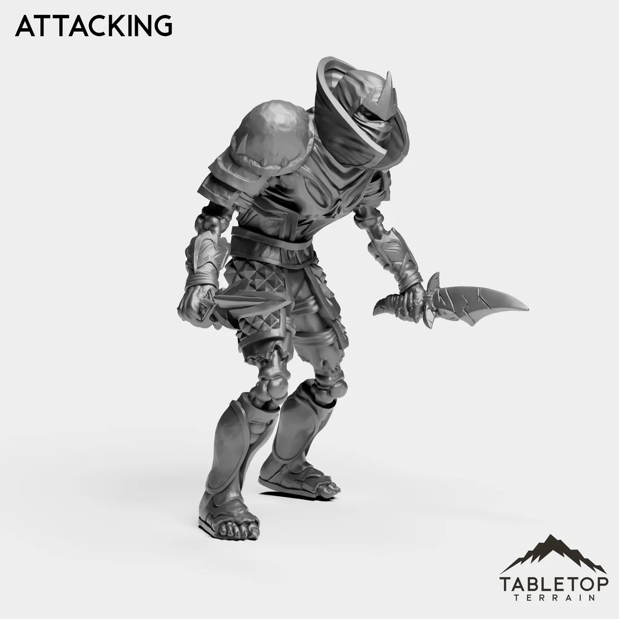 Tabletop Terrain Miniature Undead Rogue Tier 1