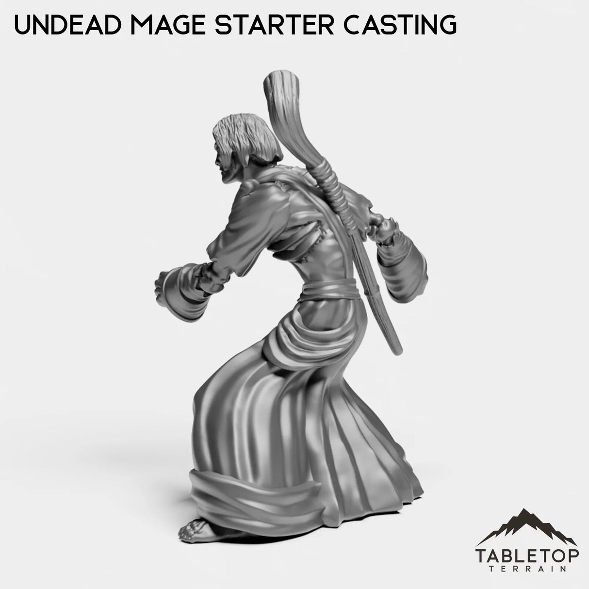 Tabletop Terrain Miniature Undead Starter Mage