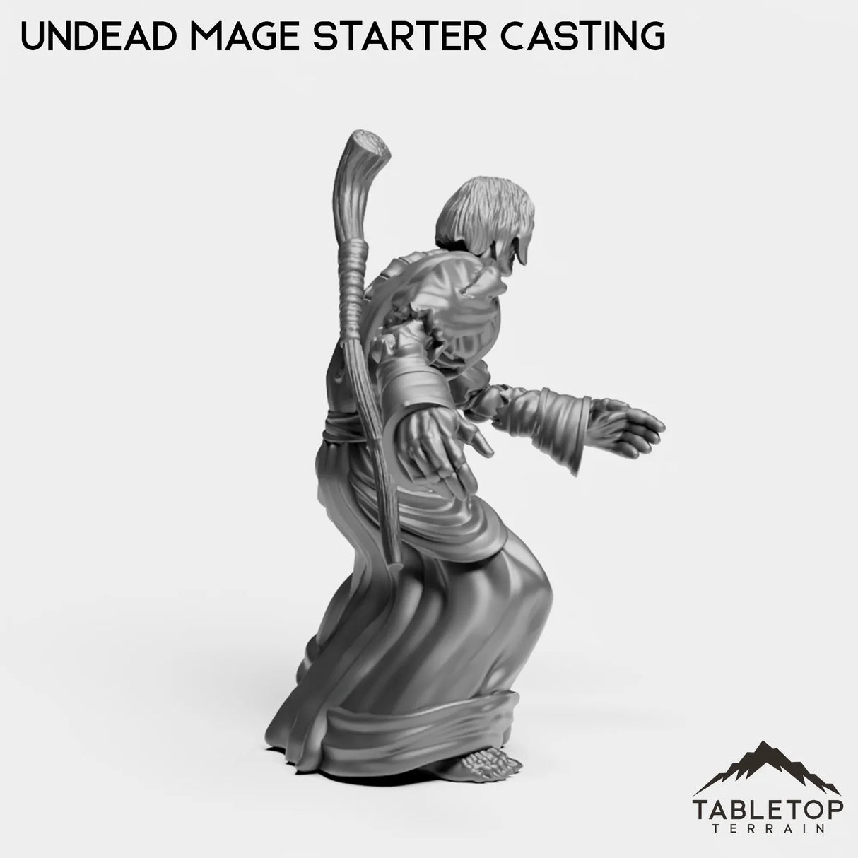 Tabletop Terrain Miniature Undead Starter Mage
