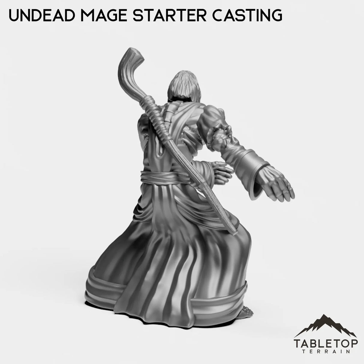 Tabletop Terrain Miniature Undead Starter Mage