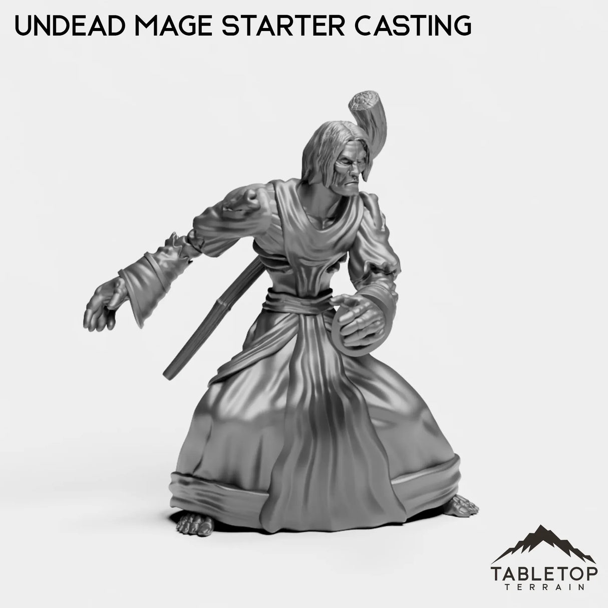 Tabletop Terrain Miniature Undead Starter Mage