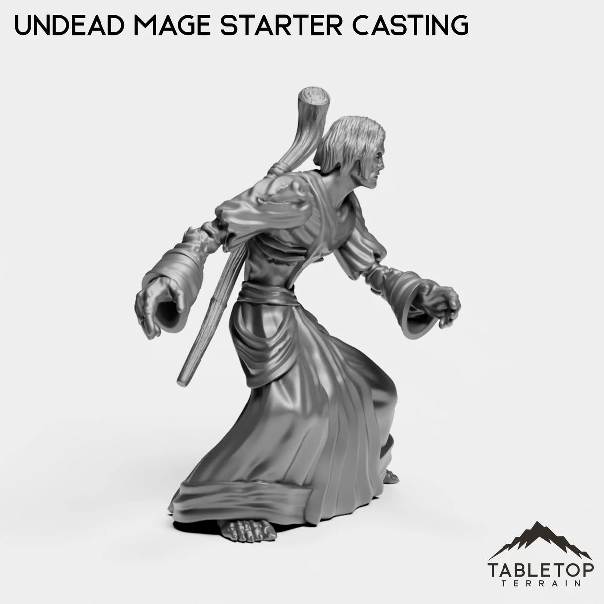 Tabletop Terrain Miniature Undead Starter Mage