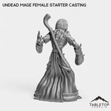 Tabletop Terrain Miniature Undead Starter Mage Female