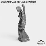 Tabletop Terrain Miniature Undead Starter Mage Female