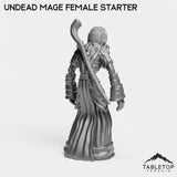 Tabletop Terrain Miniature Undead Starter Mage Female