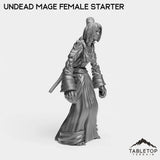 Tabletop Terrain Miniature Undead Starter Mage Female