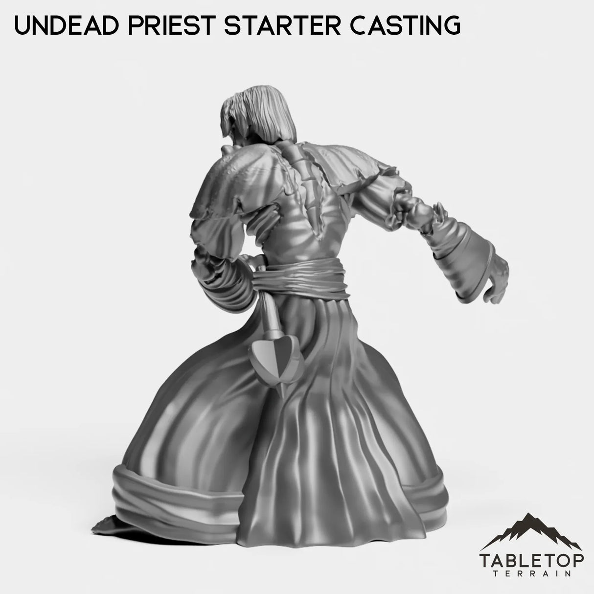 Tabletop Terrain Miniature Undead Starter Priest