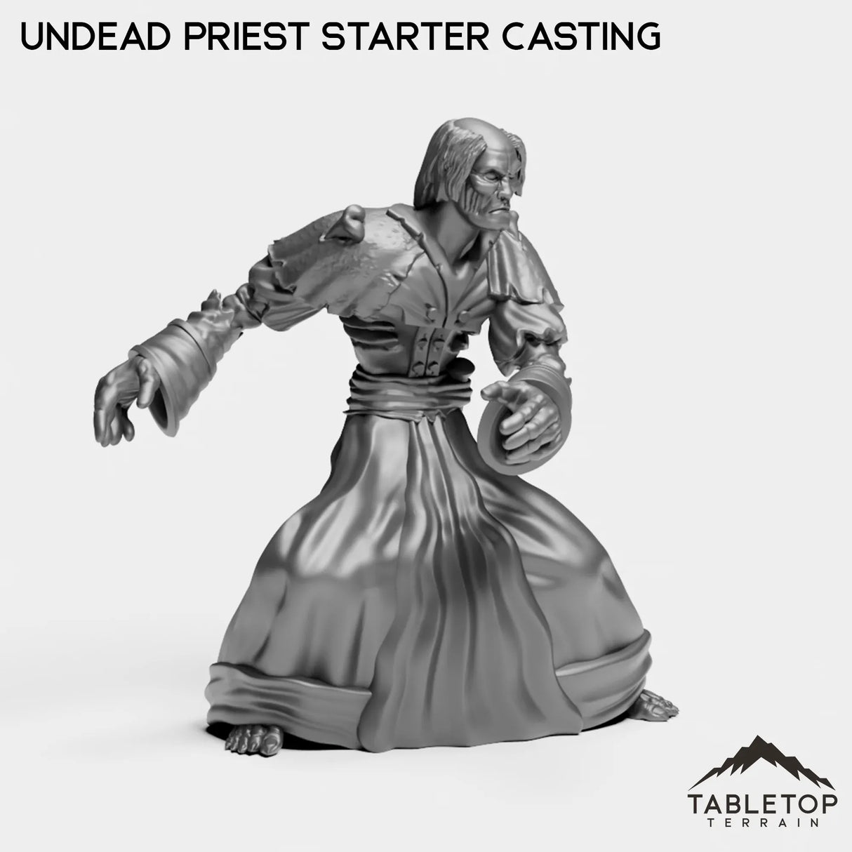 Tabletop Terrain Miniature Undead Starter Priest