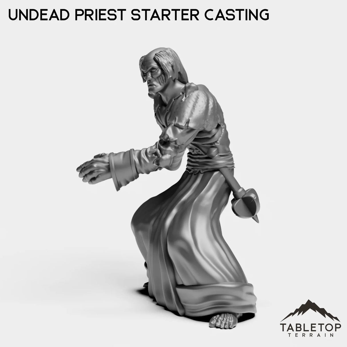 Tabletop Terrain Miniature Undead Starter Priest