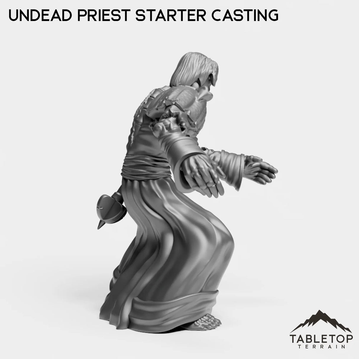 Tabletop Terrain Miniature Undead Starter Priest