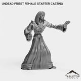 Tabletop Terrain Miniature Undead Starter Priest Female