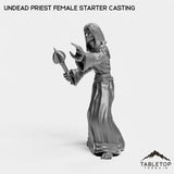 Tabletop Terrain Miniature Undead Starter Priest Female