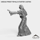 Tabletop Terrain Miniature Undead Starter Priest Female