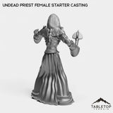 Tabletop Terrain Miniature Undead Starter Priest Female