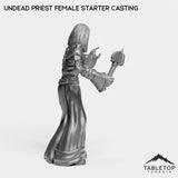 Tabletop Terrain Miniature Undead Starter Priest Female