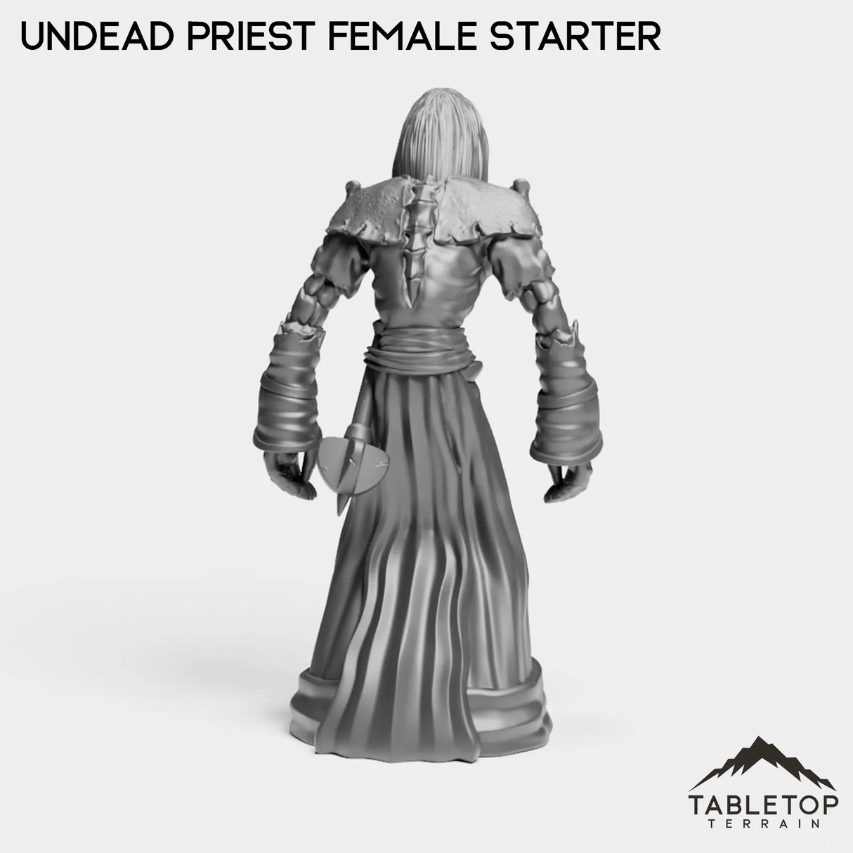 Tabletop Terrain Miniature Undead Starter Priest Female