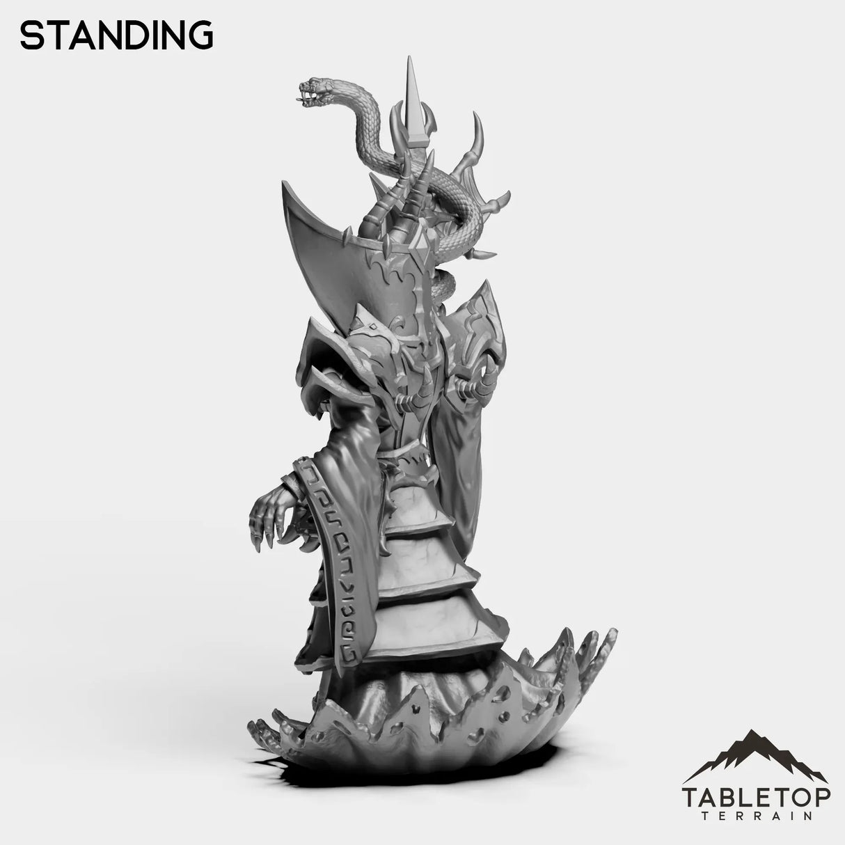 Tabletop Terrain Miniature Undead Supreme Necromancer