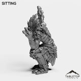 Tabletop Terrain Miniature Undead Troll