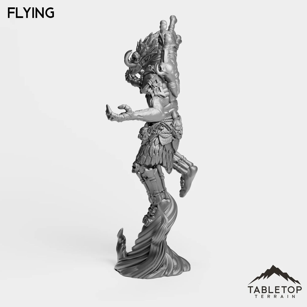 Tabletop Terrain Miniature Undead Troll