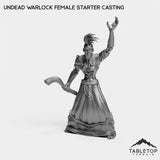 Tabletop Terrain Miniature Undead Warlock Female Starter Casting Undead Starters Female