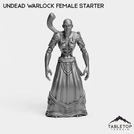 Tabletop Terrain Miniature Undead Warlock Female Starter Undead Starters Female
