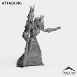 Tabletop Terrain Miniature Undead Warlock Female Tier 1