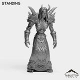 Tabletop Terrain Miniature Undead Warlock Female Tier 1