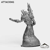 Tabletop Terrain Miniature Undead Warlock Female Tier 1