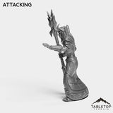 Tabletop Terrain Miniature Undead Warlock Female Tier 1