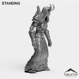 Tabletop Terrain Miniature Undead Warlock Female Tier 1