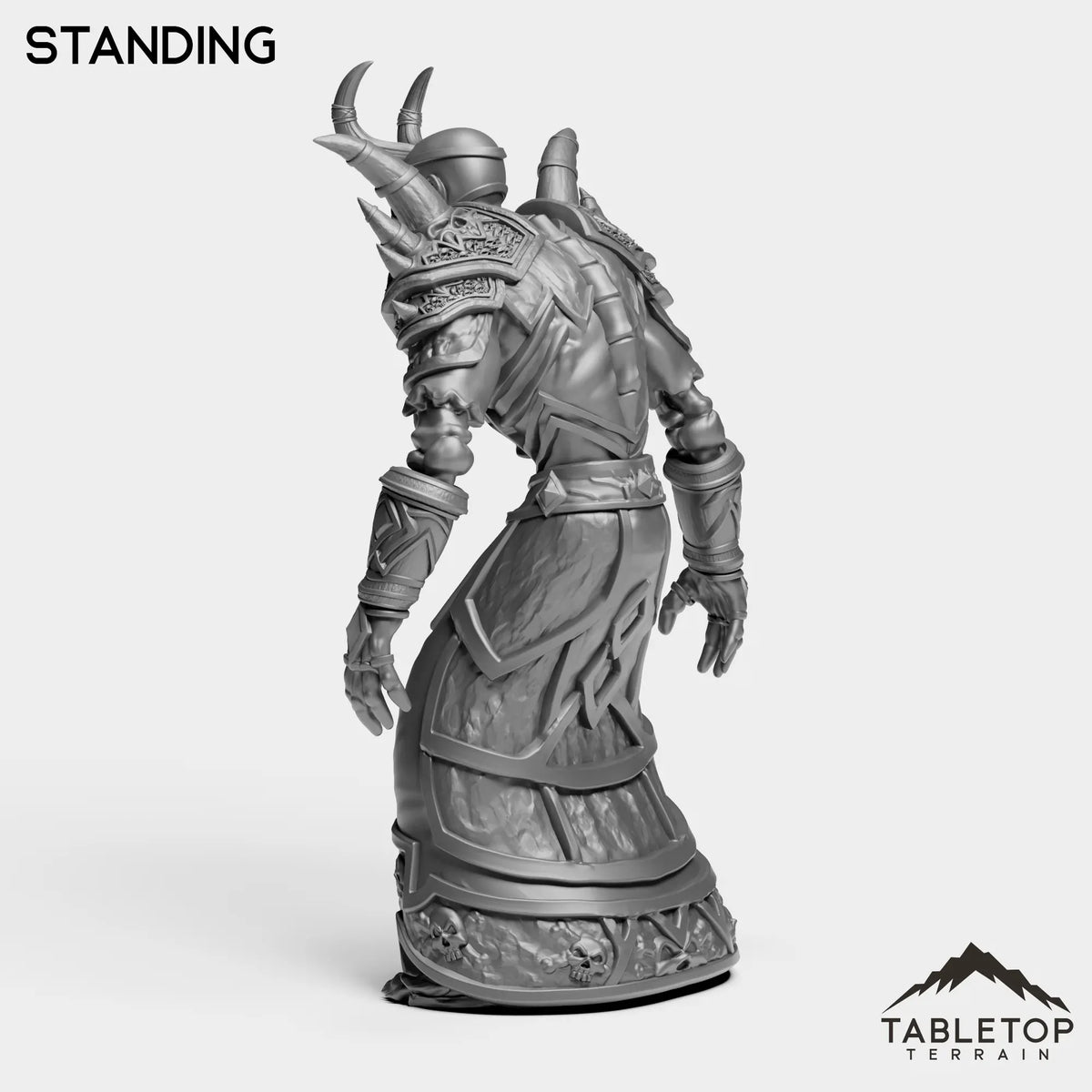 Tabletop Terrain Miniature Undead Warlock Tier 1