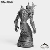 Tabletop Terrain Miniature Undead Warlock Tier 1