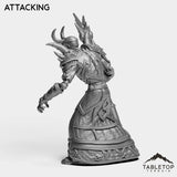 Tabletop Terrain Miniature Undead Warlock Tier 1