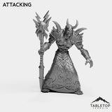 Tabletop Terrain Miniature Undead Warlock Tier 1