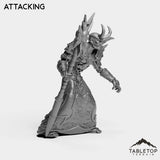 Tabletop Terrain Miniature Undead Warlock Tier 1