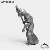 Tabletop Terrain Miniature Undead Warlock Tier 1