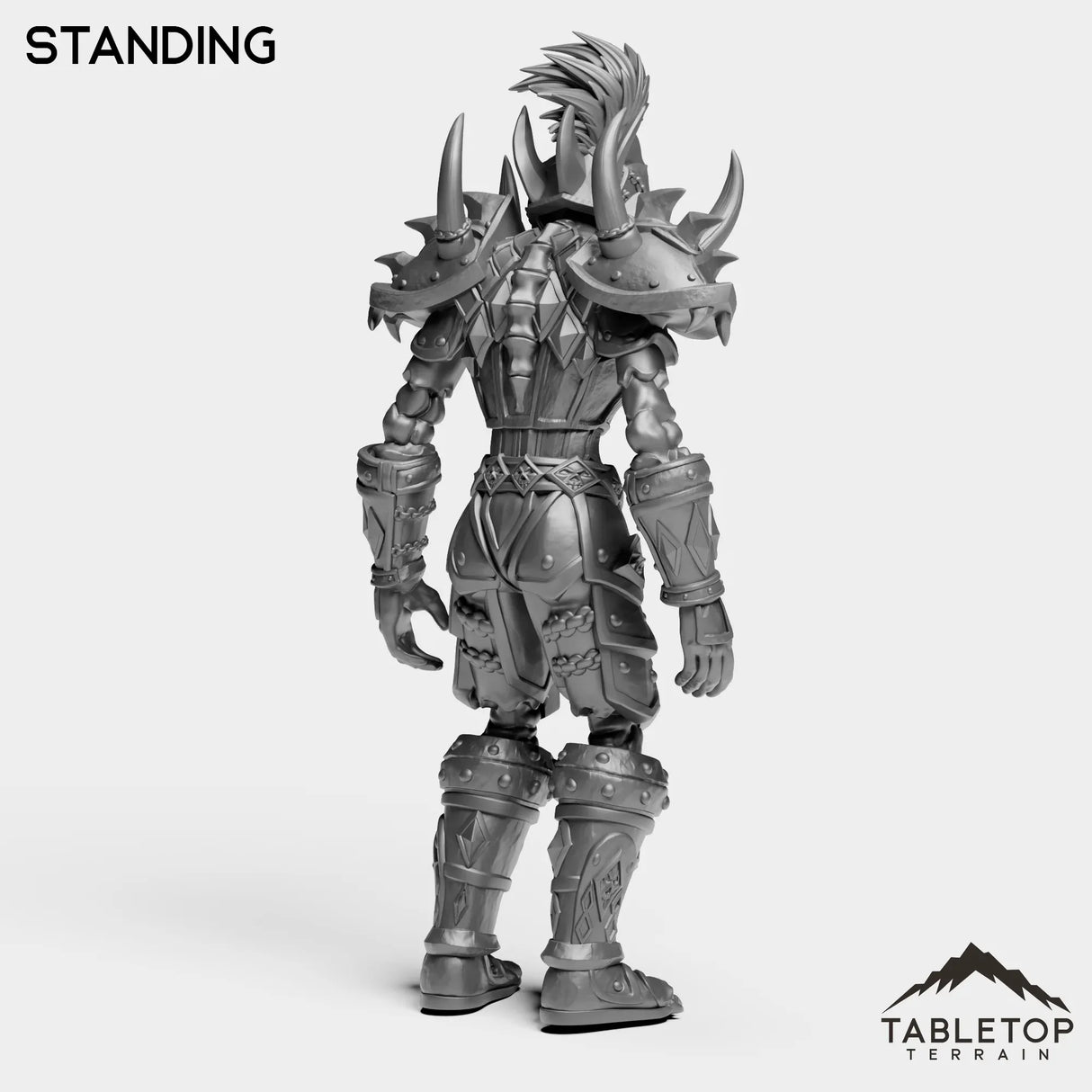 Tabletop Terrain Miniature Undead Warrior Female Tier 1