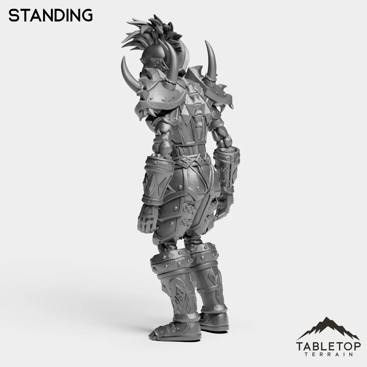 Tabletop Terrain Miniature Undead Warrior Female Tier 1