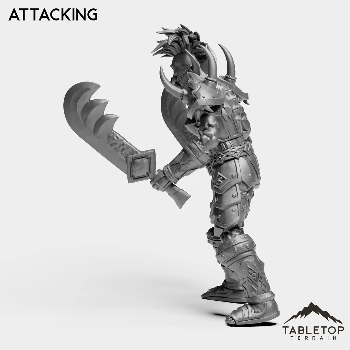 Tabletop Terrain Miniature Undead Warrior Female Tier 1