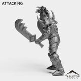 Tabletop Terrain Miniature Undead Warrior Female Tier 1