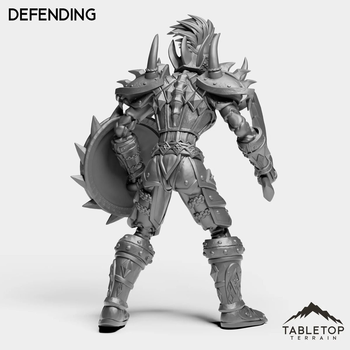 Tabletop Terrain Miniature Undead Warrior Female Tier 1