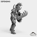 Tabletop Terrain Miniature Undead Warrior Female Tier 1
