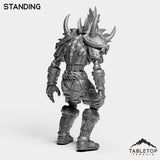 Tabletop Terrain Miniature Undead Warrior Tier 1
