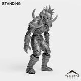 Tabletop Terrain Miniature Undead Warrior Tier 1