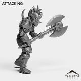 Tabletop Terrain Miniature Undead Warrior Tier 1